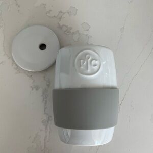 Pampered Chef Ceramic Egg Cooker| Individual Egg Baker| Stoneware Microwave Egg